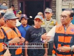 DPC Madas Dampingi Bupati dan Wakil Bupati Pamekasan Hingga Pemerintah Evakuasi Rencanakan Peninggian Tanggul Tanah Sementara