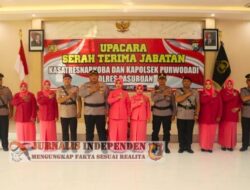 Kapolres Pasuruan Ingatkan Pejabat Baru Jaga Wilayah dari Gangster dan Narkoba Saat Pimpin Sertijab 
