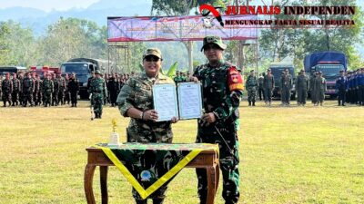 Bupati Gunungkidul Buka TMMD ke-125 Sengkuyung Tahap III di Kalurahan Nglegi