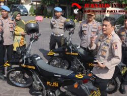 Tim Puslitbang Polri Tinjau Kendaraan Dinas Operasional di Polres Pasuruan