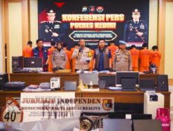 Polres Kediri Tetapkan 28 Tersangka Pengrusakan dan Penjarahan Saat Demo 14 Diantaranya Anak Dibawah Umur