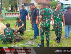 Dandim 0729/Bantul Letakkan Batu Pertama di Mushola “Wahyu”, Simbol Kemanunggalan TNI dan Rakyat