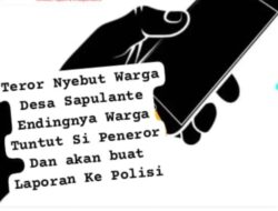 Warga Sapulante Murka: Nama Desa Dibawa-Bawa Peneror, Dukung Polisi Segera Tangkap Busiri CS