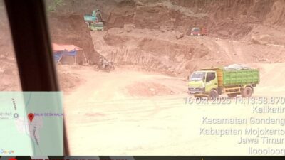 DIDUGA TAMBANG ILEGAL DI DESA KALIKATER GONDANG MOJOKERTO MERUSAK LINGKUNGAN DAN RUGIKAN MASYARAKAT