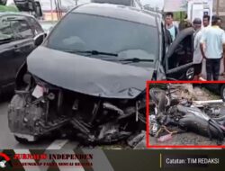 KECELAKAAN DI GADING PLAYEN, PEMOTOR ALAMI LUKA SERIUS
