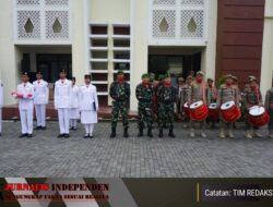 Dandim 0731/Kulonprogo Beserta Anggota Ikuti Upacara Hari Pahlawan Tingkat Kabupaten