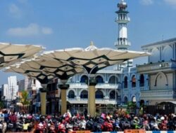 Hari Jumat Penuh Berkah, Umat Islam Padati Masjid Jami’ Al Anwar Pasuruan