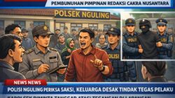 Perkembangan Kasus Dugaan Percobaan Pembunuhan Pimpinan Redaksi Cakra Nusantara