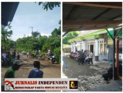 Warga Desa Sang Anom Blokade Jalan, Protes Tambang CV Prabu Sang Anom yang Diduga Rusak Lingkungan