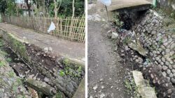 Akses Jalan Longsor di Dusun Mrico Tanjung Rejo Tak Kunjung Diperbaiki, Warga Pertanyakan Respons Pemerintah Desa