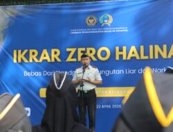 Apel siaga ikhrar Zero Halilintar dihalaman Lapas Kelas II A Sidoarjo
