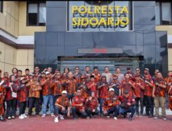 Pemuda Pancasila MPC Sidoarjo Hadiri Apel Bersama di Mapolres, Perkuat Sinergi Jelang Peringatan Hari Buruh
