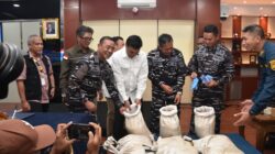 TNI AL Perketat Penegakan Hukum, Distribusi Ilegal Pasir Timah dan Berbagai Aktivitas Ilegal Berhasil Digagalkan