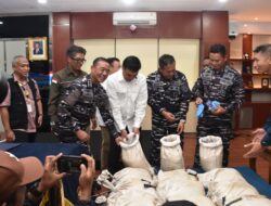 TNI AL Perketat Penegakan Hukum, Distribusi Ilegal Pasir Timah dan Berbagai Aktivitas Ilegal Berhasil Digagalkan