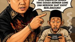 AMI Desak Prabowo Copot Oknum Anggota DPRD Jember yang Viral Main Game dan Merokok Saat Rapat