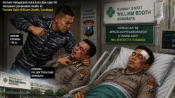 Tindak Lanjuti Laporan 110, Kanit Samapta Polsek Tegalsari Dihajar Oknum Perwira TNI-AL