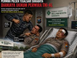 Tindak Lanjuti Laporan 110, Kanit Samapta Polsek Tegalsari Dihajar Oknum Perwira TNI-AL
