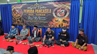 Majelis Dzikir Rutin Pemuda Pancasila PAC Taman Perkuat Kebersamaan dan Silaturahmi Masyarakat