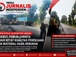 PROYEK OVERLAY JALAN MASTRIP JOMBANG DIKEBUT, PUBLIK DIMINTA AWASI KETAT KUALITAS PEKERJAAN DAN MATERIAL HASIL KERUKAN