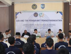 Sidang TPP Lapas Sidoarjo Bahas Program Pembinaan dan Hak Integrasi Warga Binaan