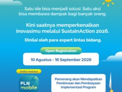 Sambut HPN, PLN SustainAction 2026 Kembali Hadir, Buka Kesempatan bagi Inovasi Berkelanjutan