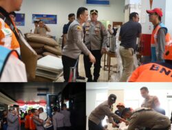 Kapolres Pelabuhan Tanjung Perak Turun Dampingi Korban, Pastikan Penanganan Kebakaran KM Mutiara Sentosa 2 Berjalan Maksimal