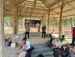 Antisipasi Karhutla, Polres Gresik Gencarkan Sosialisasi di Hutan Panceng