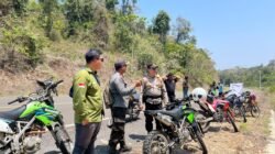 olres Malang Gencarkan Deteksi Dini Karhutla, Sisir Area BKPH Sengguruh di Bantur