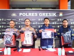 Kapolres Gresik Kembalikan Motor Korban Curanmor, Dua Residivis Diberi Tindakan Tegas Terukur
