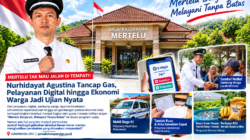BUKAN SEKADAR SLOGAN! Nurhidayat Agustina Pacu Mertelu Bergerak, Pelayanan Digital hingga Ekonomi Warga Jadi Taruhan