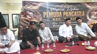 Majelis Dzikir Pemuda Pancasila PAC Taman Gelar Dzikir Bersama, Perkuat Sinergi dengan Pemerintah Desa Trosobo