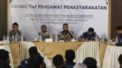 Bahas Hak Integrasi, Tamping, dan Register F, Sidang TPP Diikuti 100 Warga Binaan dan Dihadiri Perwakilan Ditjenpas Jatim serta Bapas Kelas I Surabaya
