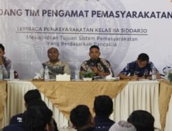 Bahas Hak Integrasi, Tamping, dan Register F, Sidang TPP Diikuti 100 Warga Binaan dan Dihadiri Perwakilan Ditjenpas Jatim serta Bapas Kelas I Surabaya