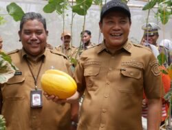 Bupati Subandi Resmikan Wisata Petik Melon Premium BUMDes Sidorejo Sidoarjo