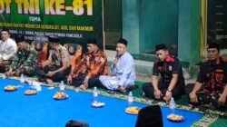 Peringati HUT ke-81 TNI, Pemuda Pancasila PAC Taman Perkuat Sinergi dengan TNI, Polri, dan Masyarakat