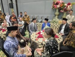 MOMEN KEBERSAMAAN TOKOH NASIONAL DI PERNIKAHAN PUTRI KETUA UMUM MILITAN GIBRAN 08 NUSANTARA