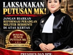 RIKHA PERMATASARI DESAK PRESIDEN DAN DPR SEGERA BERTINDAK: PUTUSAN MK BUKAN SEKADAR MACAN KERTAS