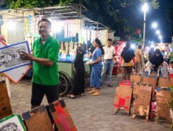 Bazar PKL Keliling Meriahkan Gayungan 1 Surabaya, Sekitar 50 Stan Ramaikan Lokasi