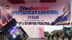 Semarak Selamatan Desa dan Karnaval Sumpah Pemuda, Karang Taruna Jimbaran Kompak, Polsek Puspo Turut Amankan Sound Horeg